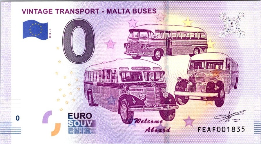 Malta, 0 EUR 2019