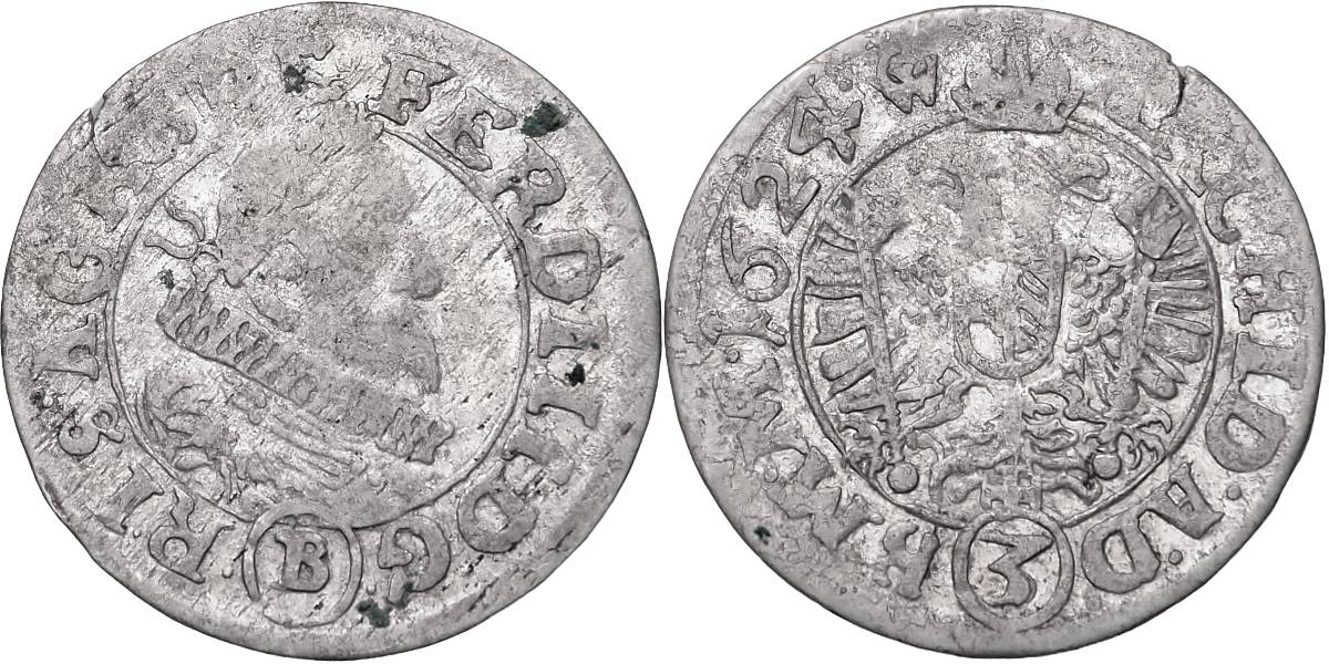Ferdinand II. 1619 - 1637, 3 Krejcar 1624