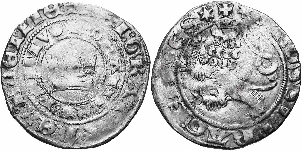Jan Lucemburský, 1310 - 1346, Pražský groš