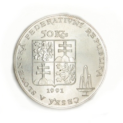 Československo 1953 - 1993, 50 Kčs 1991, Karlovy Vary