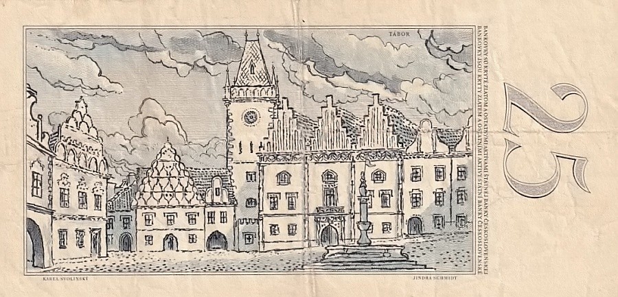 Československo 1958 - 1964, 25 Kčs 1961