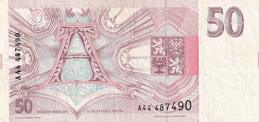 Česká republika, 50 Korun 1993