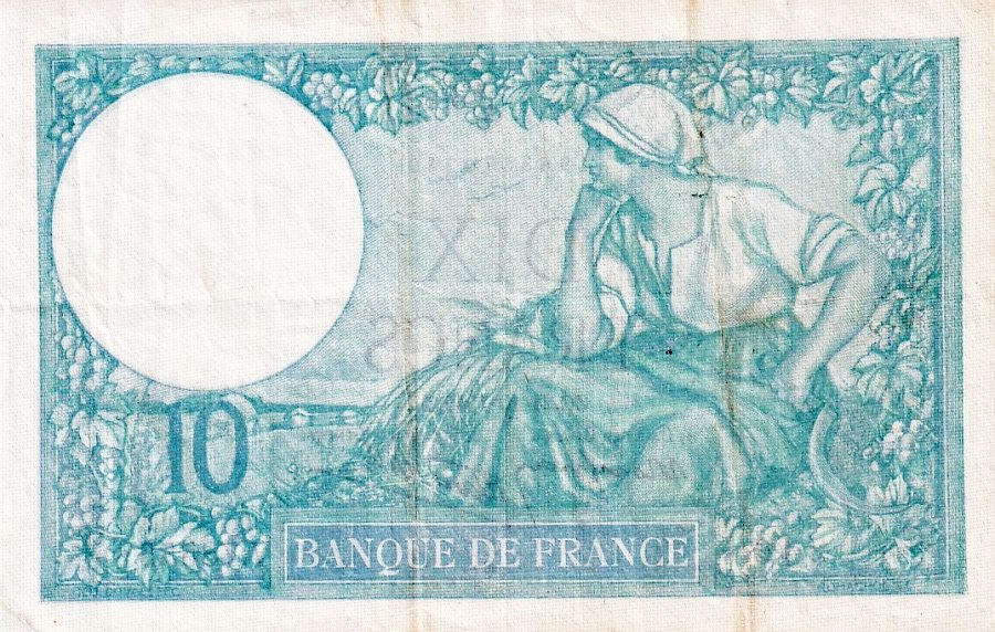 Francie, 10 Francs 1940
