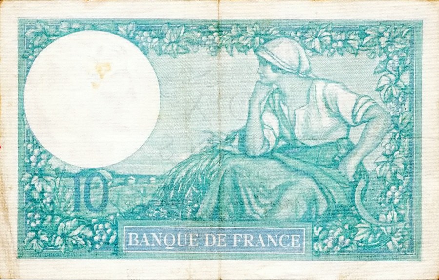 Francie, 10 Francs 1940