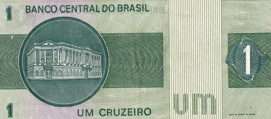 Brazílie, 1 Cruzeiro (1975)