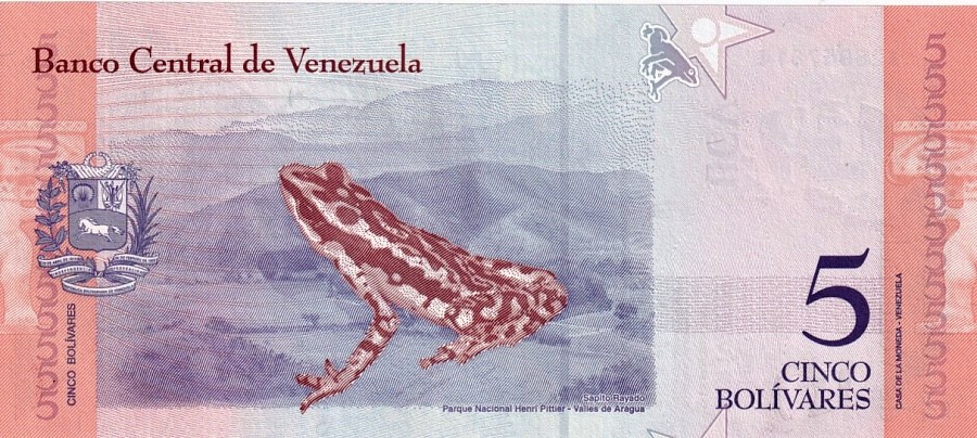 Venezuela, 5 Bolivares 2018