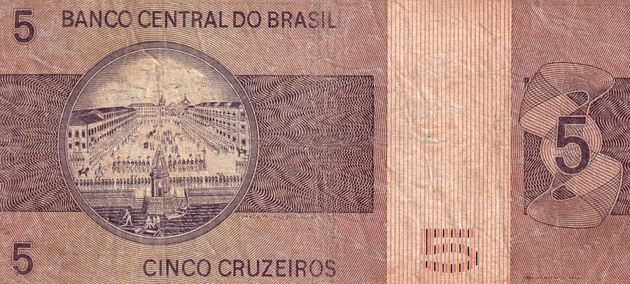 Brazílie, 5 Cruzeiros (1973)