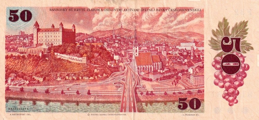 Československo 1970 - 1989, 50 Kčs 1987