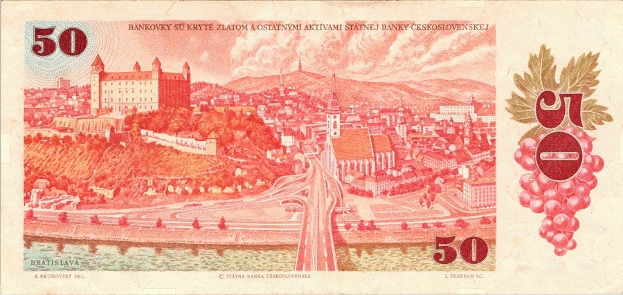 Československo 1970 - 1989, 50 Kčs 1987