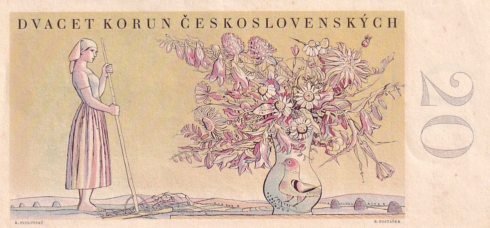 Československo 1945 - 1953, 20 Kčs 1949