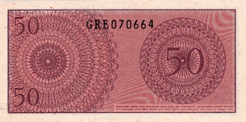 Indonesie, 50 Sen 1964