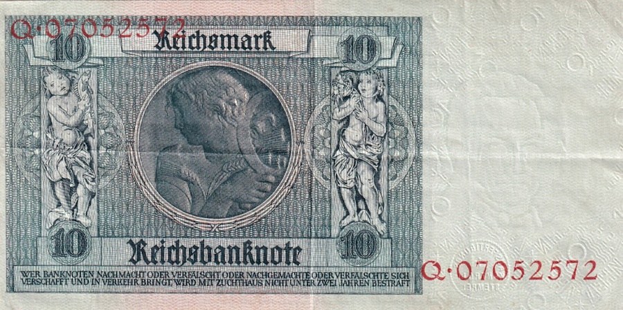 Německo, 10 Reichsmark 1929