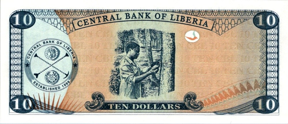 Libérie, 10 Dollars 2011