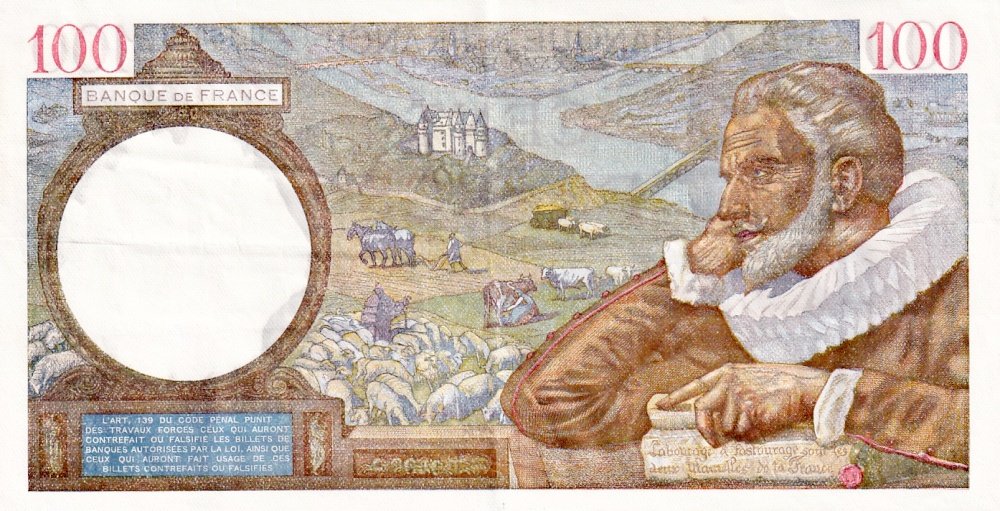 Francie, 100 Francs 1940