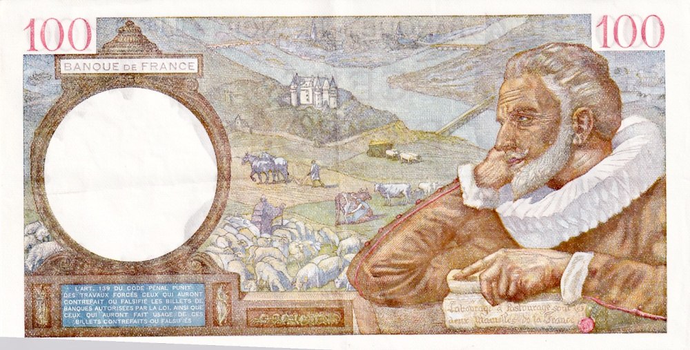 Francie, 100 Francs 1940