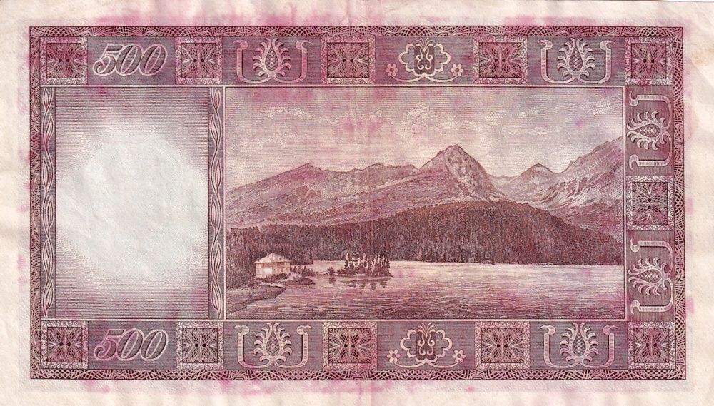 Československo 1945 - 1953, 500 Koruna 1946