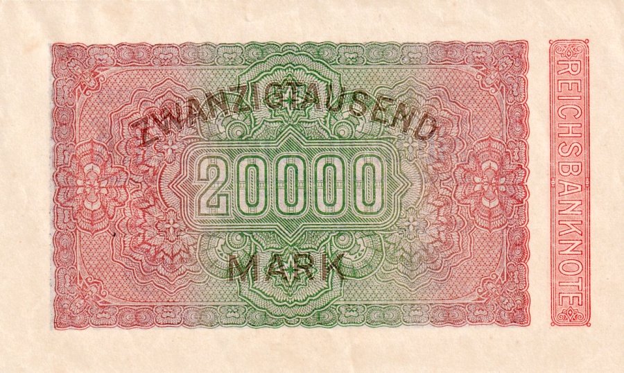 Německo, 20 000 Mark 1923