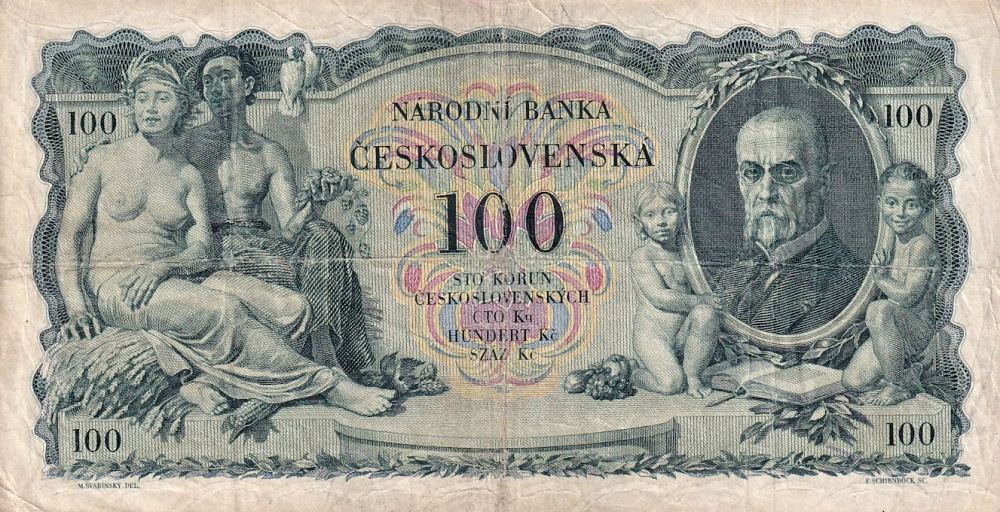 Československo 1919 - 1939, 100 Koruna 1931 