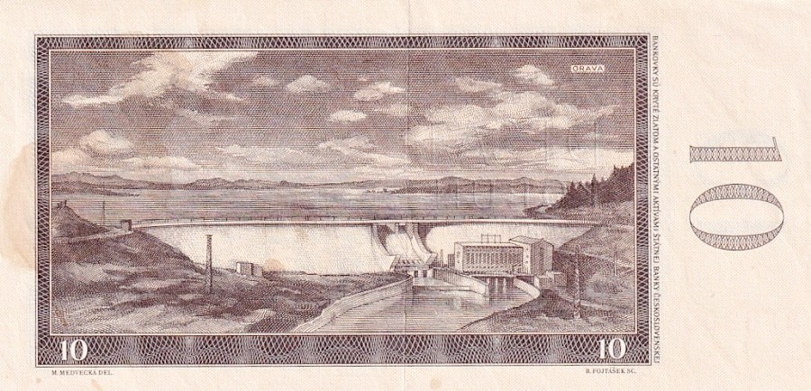 Československo 1958 - 1964, 10 Kčs 1960