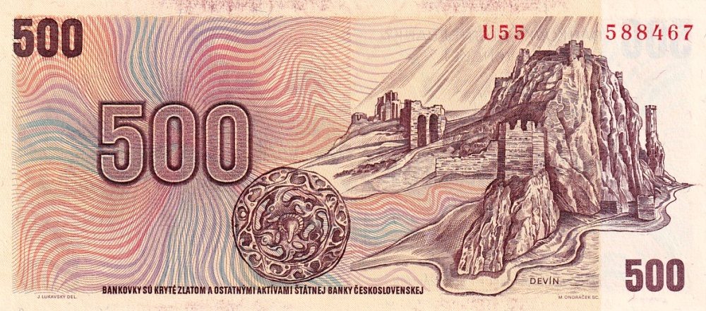 Československo 1970 - 1989, 500 Kčs  1973 