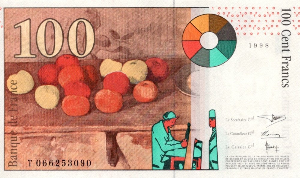 Francie, 100 Francs 1998