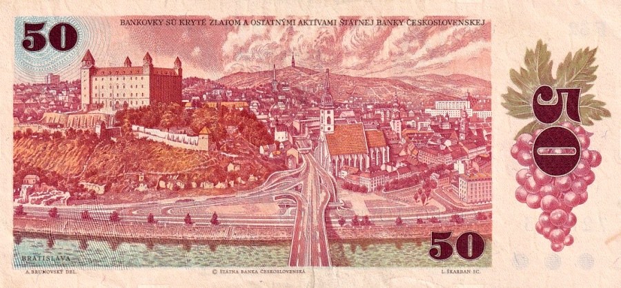 Československo 1970 - 1989, 50 Kčs 1987 