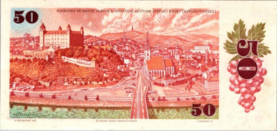 Československo 1970 - 1989, 50 Kčs 1987