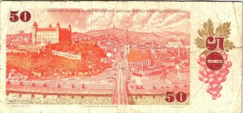 Československo 1970 - 1989, 50 Kčs 1987