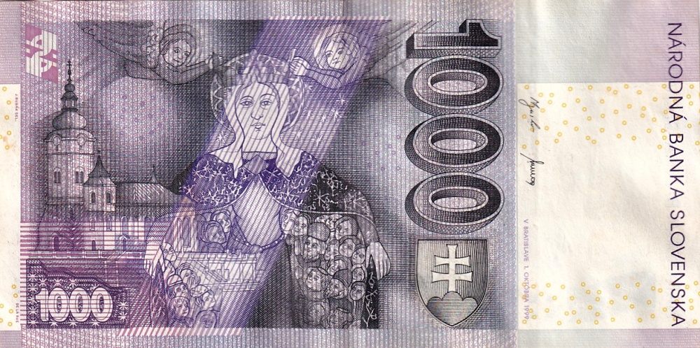 Slovensko, 1000 Koruna 1999