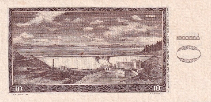 Československo 1958 - 1964, 10 Kčs 1960