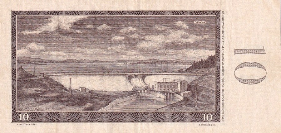 Československo 1958 - 1964, 10 Kčs 1960