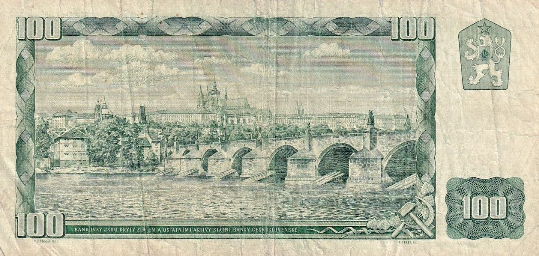 Československo 1958 - 1964, 100 Koruna 1961 