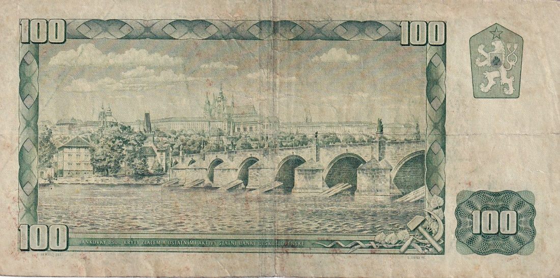 Československo 1958 - 1964, 100 Koruna 1961 