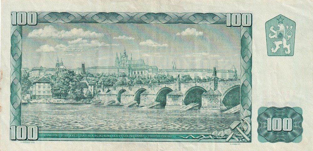 Československo 1958 - 1964, 100 Koruna 1961
