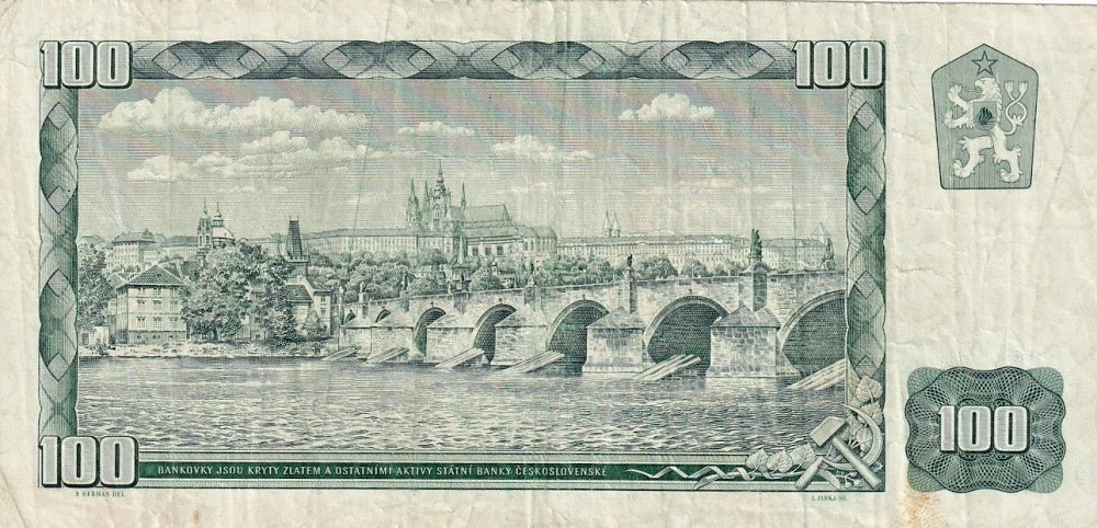 Československo 1958 - 1964, 100 Kčs 1961