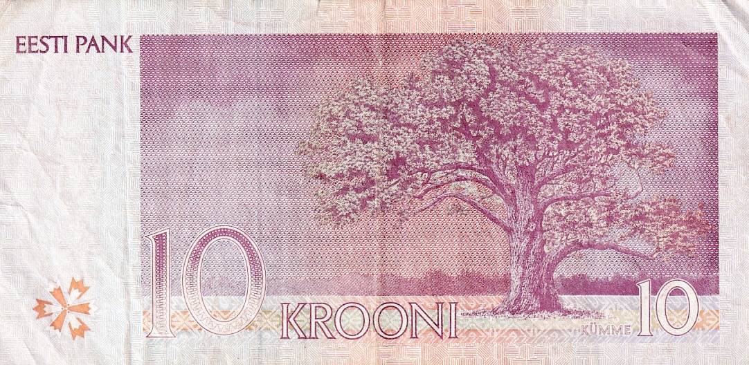 Estonsko, 10 Krooni 1994