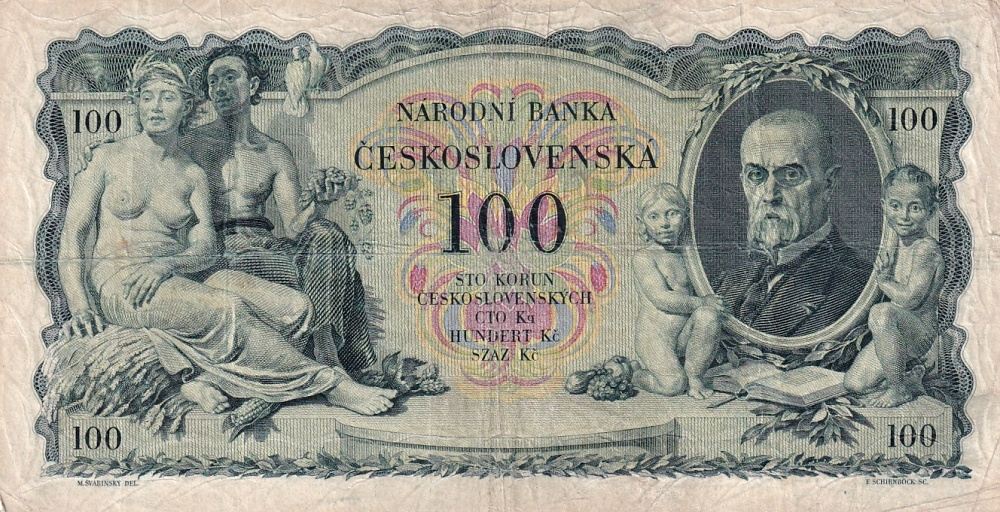 Československo 1919 - 1939, 100 Koruna 1931