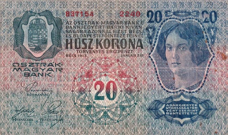Rakousko - Uhersko, 1867 - 1918, 20 Koruna 1913