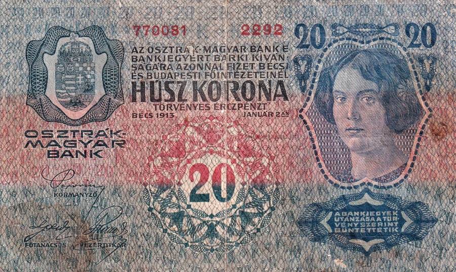 Rakousko - Uhersko, 1867 - 1918, 20 Koruna 1913