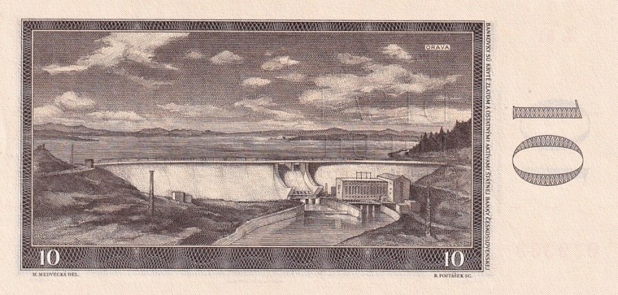 Československo 1958 - 1964, 10 Kčs 1960