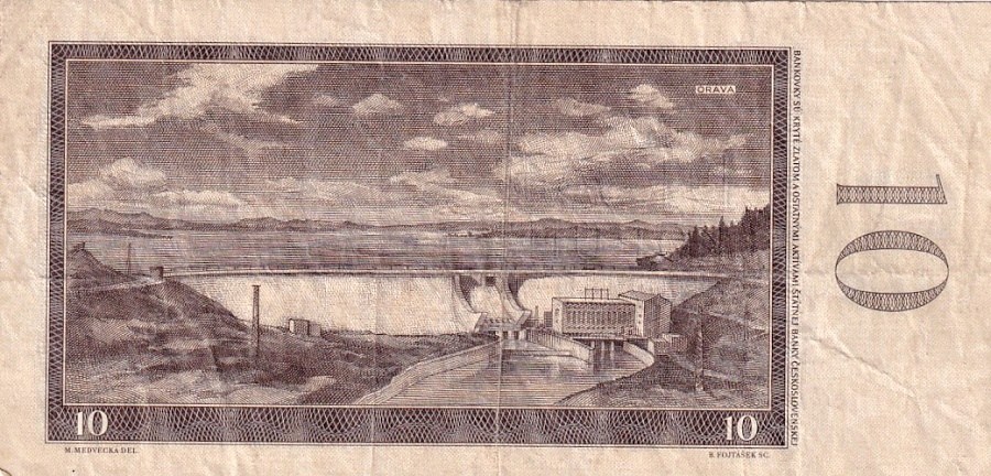 Československo 1958 - 1964, 10 Kčs 1960