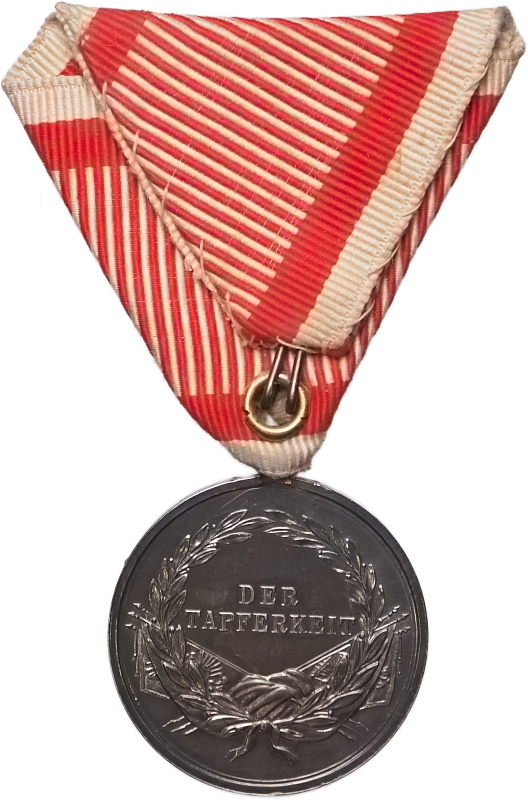 František Josef I. 1848-1916, medaile za statečnost