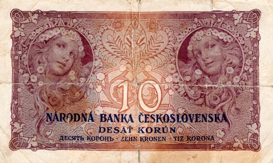 Československo 1919 - 1939, 10 Korun 1927