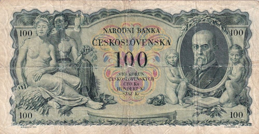 Československo 1919 - 1939, 100 Koruna 1931 