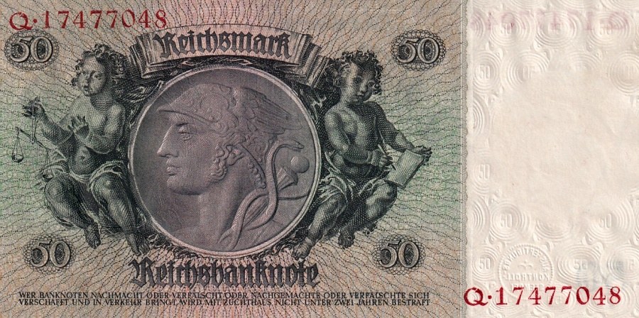 Německo, 50 Reichsmark 1933