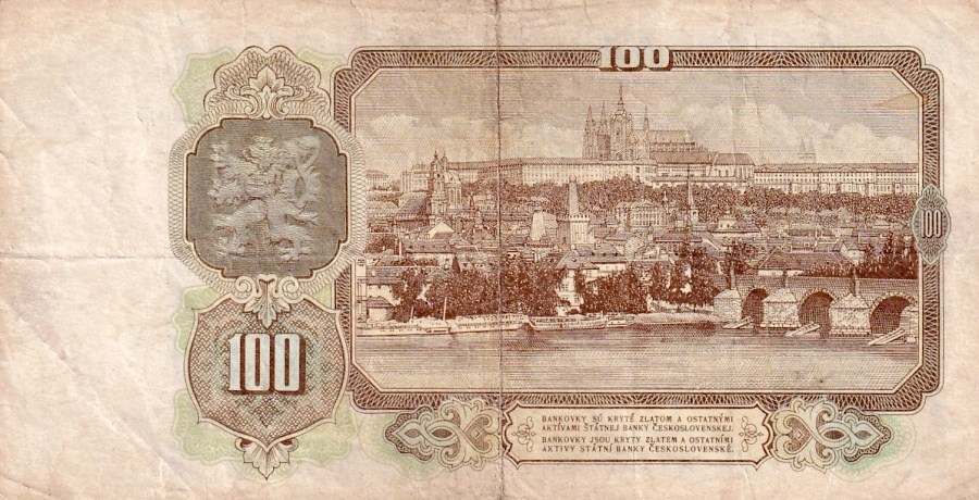Československo 1953, 100 Kčs 1953