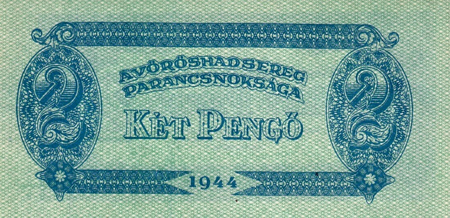 Maďarsko, 2 Pengö 1944