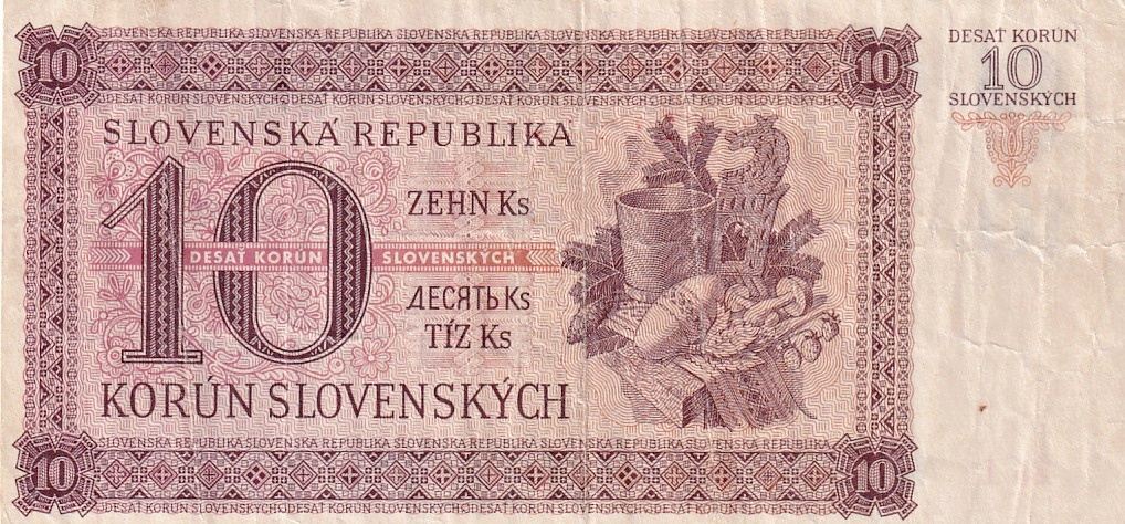 Slovenská republika 1939 - 1945, 10 Korun 1943