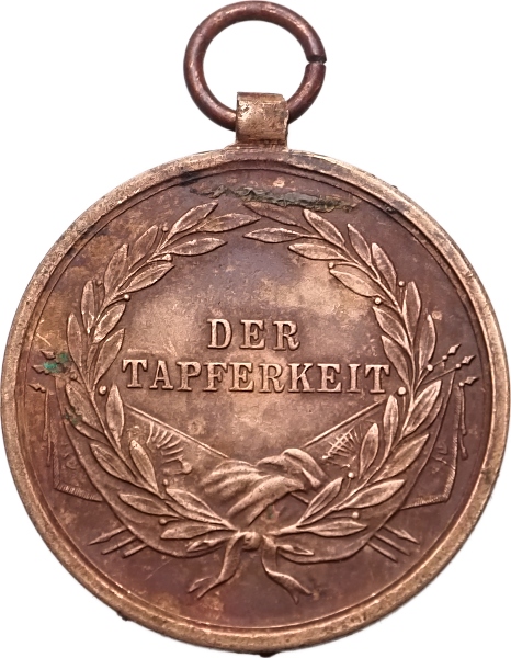 František Josef I. 1848-1916, "Der Tapferkeit"