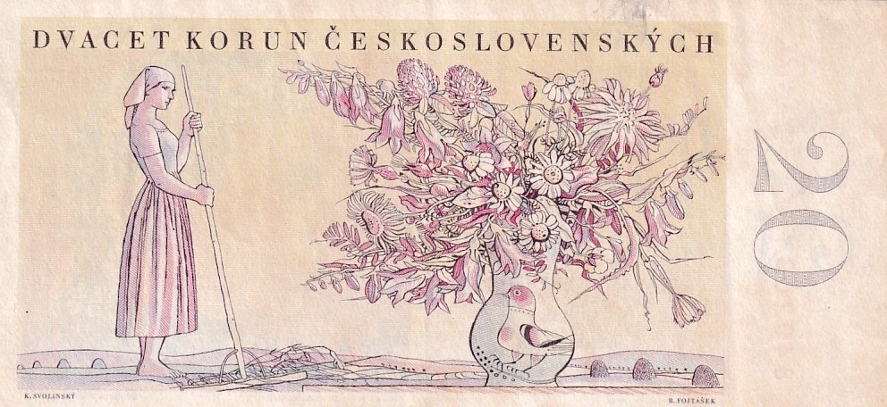 Československo 1945 - 1953, 20 Kčs 1949